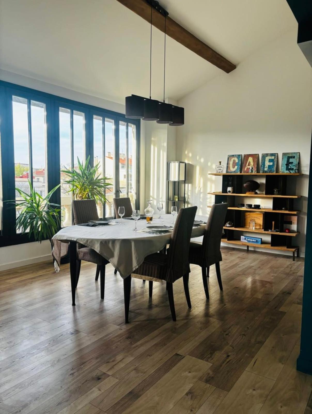 Le Perchoir- Vue Imprenable Sur Ville - Wifi Perpignan Dış mekan fotoğraf