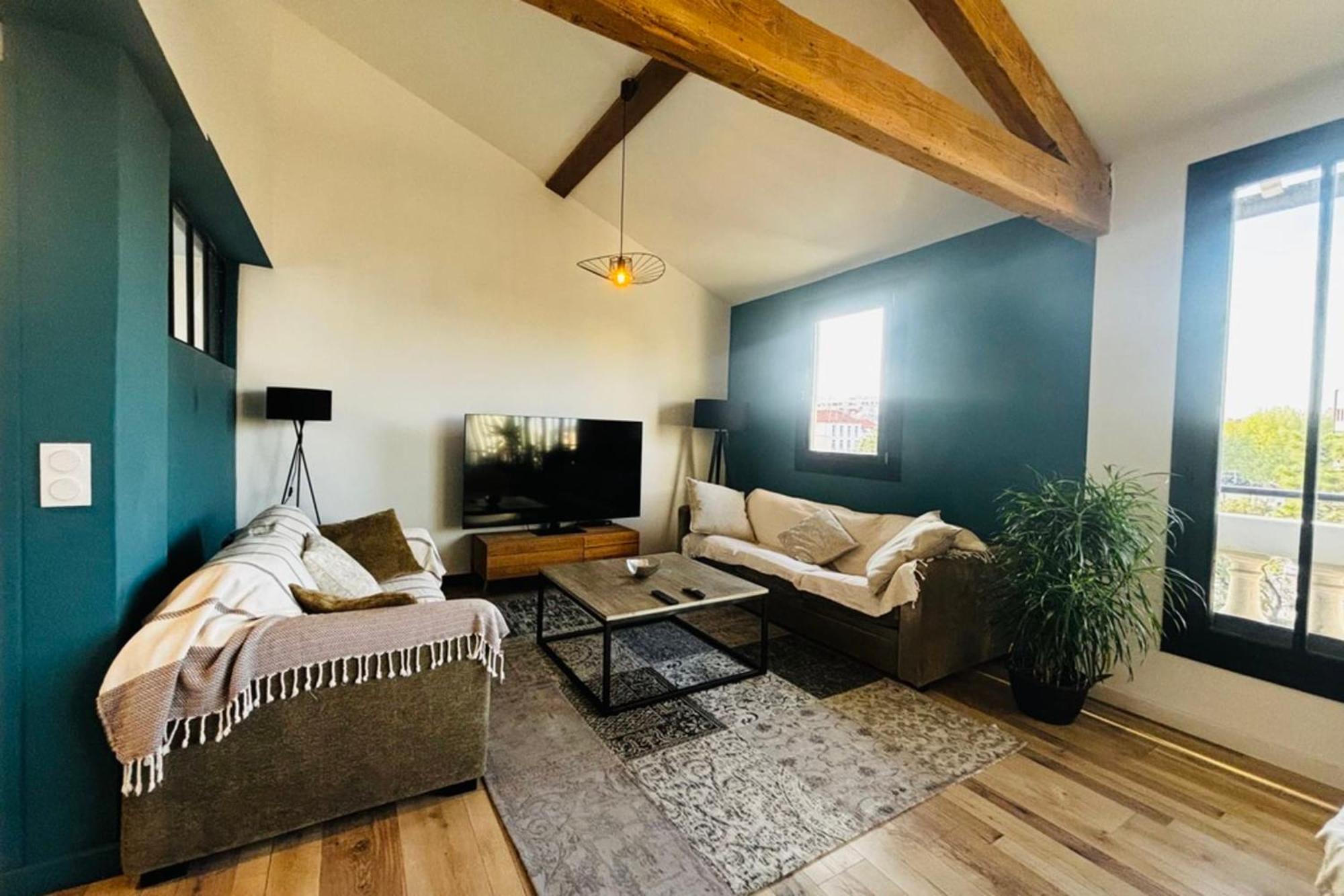 Le Perchoir- Vue Imprenable Sur Ville - Wifi Perpignan Dış mekan fotoğraf